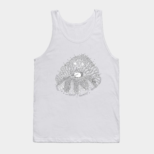 The Mysterious Eye Tank Top by Zootownboy